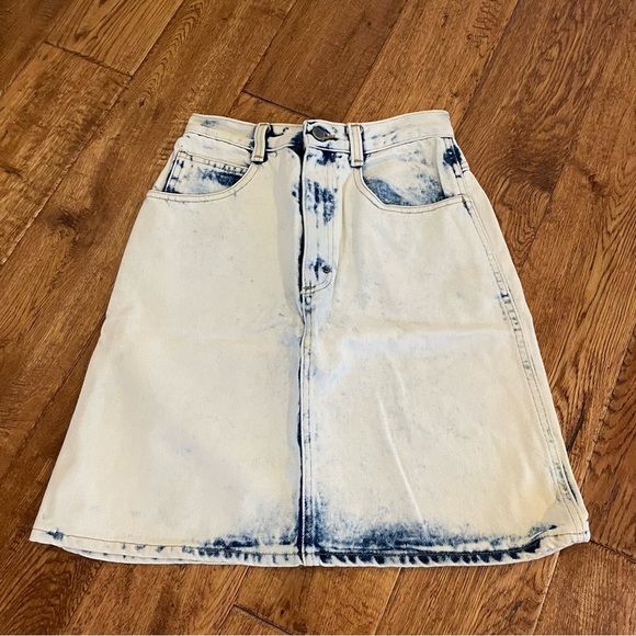 Vintage Palmettos Sz 5 Vintage Acid Wash skirt - Picture 2 of 15